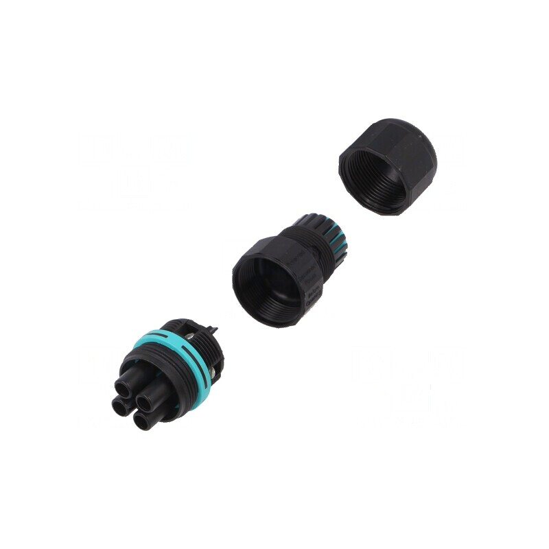 Conector alimentare AC TH387 cu șurub mamă 7-12mm | Electronic-mag.ro | Componente Electronice