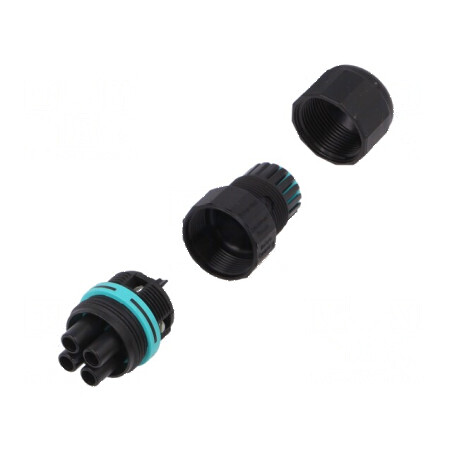 Conector alimentare AC TH387 cu șurub mamă 7-12mm | Electronic-mag.ro | Componente Electronice