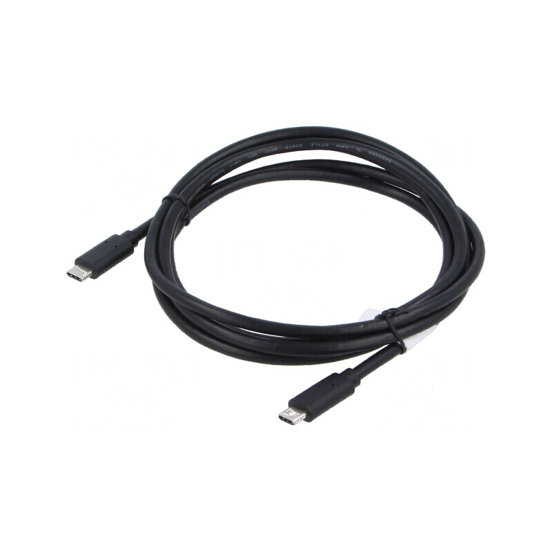 Cablu USB 3.1 USB C aurit 1,8m negru | Electronic-mag.ro | Componente Electronice Cablu USB 3.1 USB C aurit 1,8m negru | Electronic-mag.ro | Componente Electronice