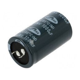 Condensator electrolitic SNAP-IN 1000uF 400VDC Ø35x60mm ±20% | Electronic-mag.ro | Componente Electronice