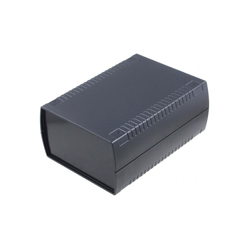 Carcasă ABS neagră cu panou IP53 136mm x 185mm x 80mm | Electronic-mag.ro | Componente Electronice Carcasă ABS neagră cu panou IP53 136mm x 185mm x 80mm | Electronic-mag.ro | Componente Electronice