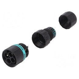 Conector alimentare AC TH387 cu şurub tată 7-12mm | Electronic-mag.ro | Componente Electronice
