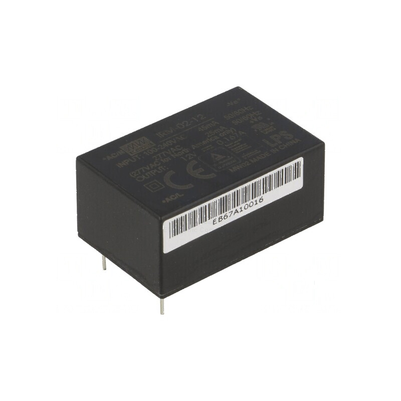 Convertor AC/DC 2W 85-305VAC la 12VDC, Ualim 120-430VDC | Electronic-mag.ro | Componente Electronice Convertor AC/DC 2W 85-305VAC la 12VDC, Ualim 120-430VDC | Electronic-mag.ro | Componente Electronice