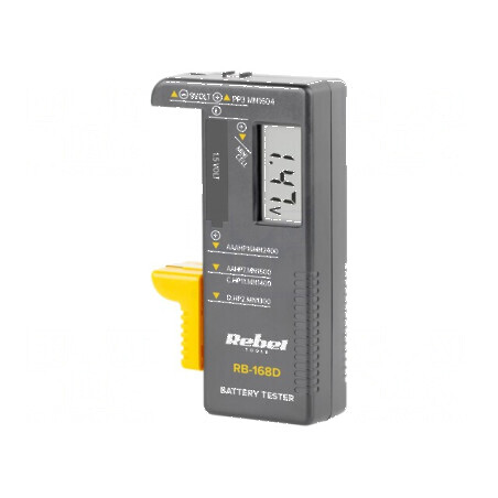 Tester baterii 110x60x25mm | Electronic-mag.ro | Componente Electronice