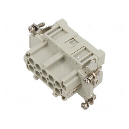 Conector HDC inserturi contact mamă CCE PIN 10 10 PE 16A | Electronic-mag.ro | Componente Electronice