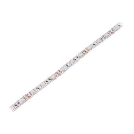 Bandă LED verde 5050 12V 60 LED/m 10mm PCB alb IP20 14,4W/m | Electronic-mag.ro | Componente Electronice