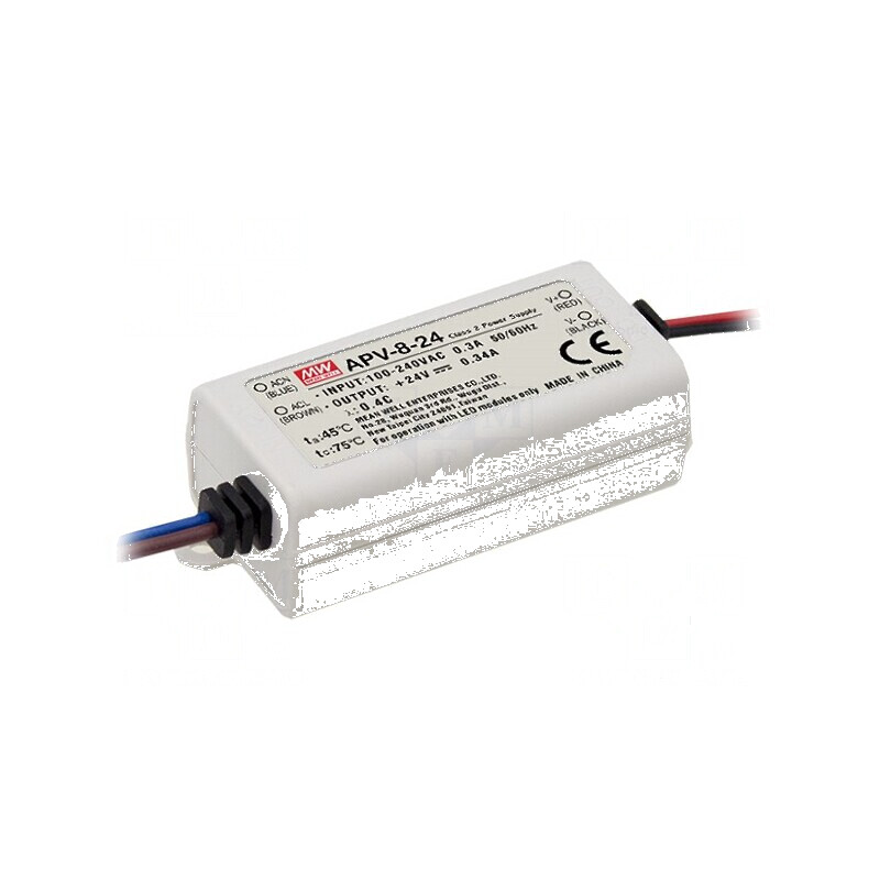 Alimentator LED 8W 12V DC 0,67A 90-264VAC IP42 Pulsatoriu | Electronic-mag.ro | Componente Electronice