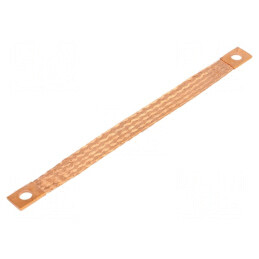Trese bandă de împământare 16mm², Ø1: 9mm, Ø2: 9mm, L: 200mm | Electronic-mag.ro | Componente Electronice