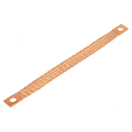 Trese bandă de împământare 16mm², Ø1: 9mm, Ø2: 9mm, L: 200mm | Electronic-mag.ro | Componente Electronice