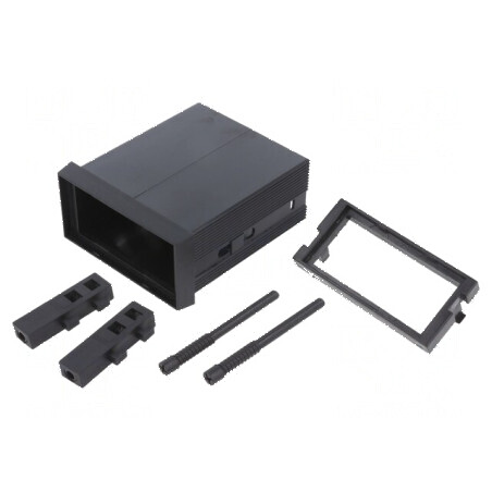 Carcasă panou ABS policarbonat PPO 72mm x 36mm x 75mm | Electronic-mag.ro | Componente Electronice