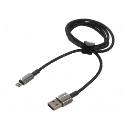 Cablu USB 2.0 Apple Lightning - 1m | Electronic-mag.ro | Componente Electronice
