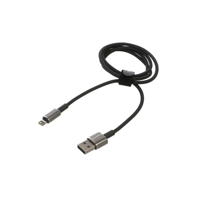 Cablu USB 2.0 Apple Lightning - 1m | Electronic-mag.ro | Componente Electronice Cablu USB 2.0 Apple Lightning - 1m | Electronic-mag.ro | Componente Electronice
