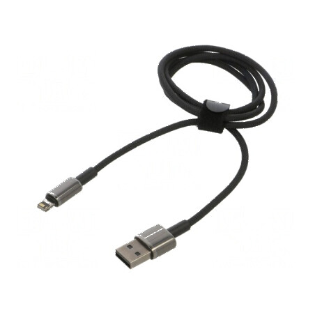 Cablu USB 2.0 Apple Lightning - 1m | Electronic-mag.ro | Componente Electronice