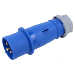 Conector alimentare AC 32A IEC 60309 IP44 mufă tată PIN 3 | Electronic-mag.ro | Componente Electronice