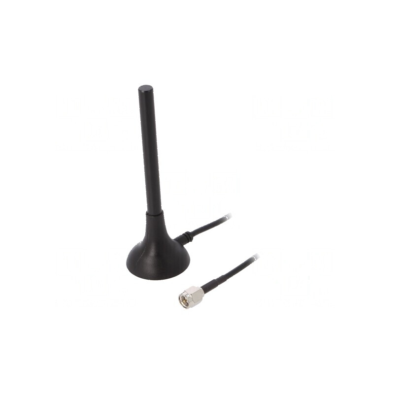 Antenă SMA 2,2dBi 2,7dBi magnet 94mm pentru LL100 | Electronic-mag.ro | Componente Electronice Antenă SMA 2,2dBi 2,7dBi magnet 94mm pentru LL100 | Electronic-mag.ro | Componente Electronice