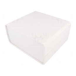 Carcasă ABS gri cu panou 180mm x 160mm x 85mm | Electronic-mag.ro | Componente Electronice