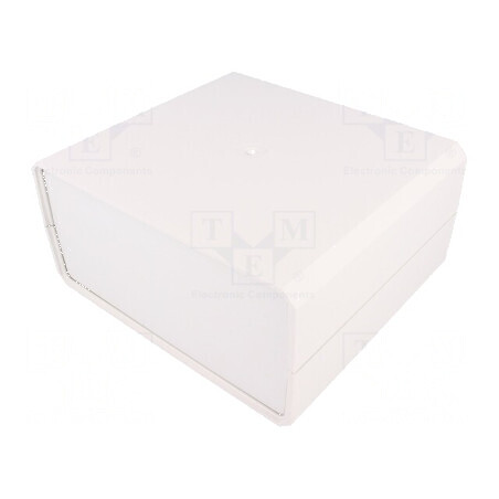 Carcasă ABS gri cu panou 180mm x 160mm x 85mm | Electronic-mag.ro | Componente Electronice