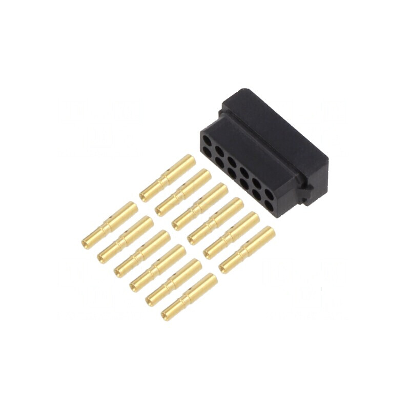 Conector cablu-cablu 12 PIN mufa mamă Datamate L-Tek | Electronic-mag.ro | Componente Electronice Conector cablu-cablu 12 PIN mufa mamă Datamate L-Tek | Electronic-mag.ro | Componente Electronice