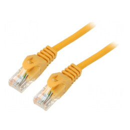 Cablul Patch U/UTP 5e CCA PVC Portocalie 30m 26AWG 1buc. | Electronic-mag.ro | Componente Electronice