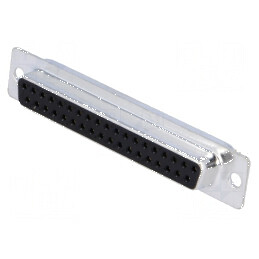 Cablaj D-Sub 37 PIN mamă cu lipire, placare aurită | Electronic-mag.ro | Componente Electronice