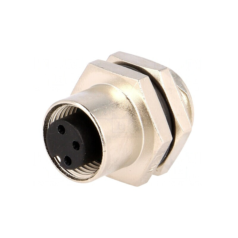 Conector M12 soclu PIN 3 mamă A-DeviceNet CANopen 250V | Electronic-mag.ro | Componente Electronice