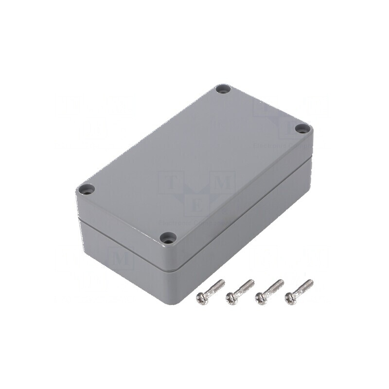 Carcasă universală ABS gri închis IP67 65mm x 115mm x 40mm | Electronic-mag.ro | Componente Electronice Carcasă universală ABS gri închis IP67 65mm x 115mm x 40mm | Electronic-mag.ro | Componente Electronice