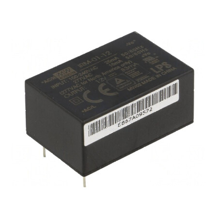 Convertor AC/DC 1W 85-305VAC la 12VDC | Electronic-mag.ro | Componente Electronice