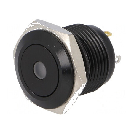 Comutator anti-vandalism Poz 2 SPST-NO 2A/36VDC IP65 verde | Electronic-mag.ro | Componente Electronice