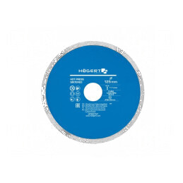 Disc de tăiere diamantat 125mm, orificiu 22,23mm, grosime 1,1mm | Electronic-mag.ro | Componente Electronice