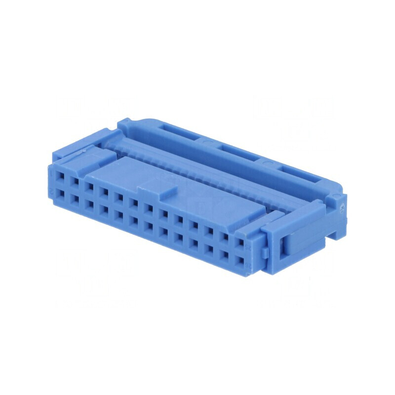 Conector IDC mamă 26 PIN pentru cablu bandă 1,27mm | Electronic-mag.ro | Componente Electronice