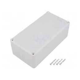 Carcasă universală 82mm X 158mm Y 54mm Z cu bucșă din alamă | Electronic-mag.ro | Componente Electronice