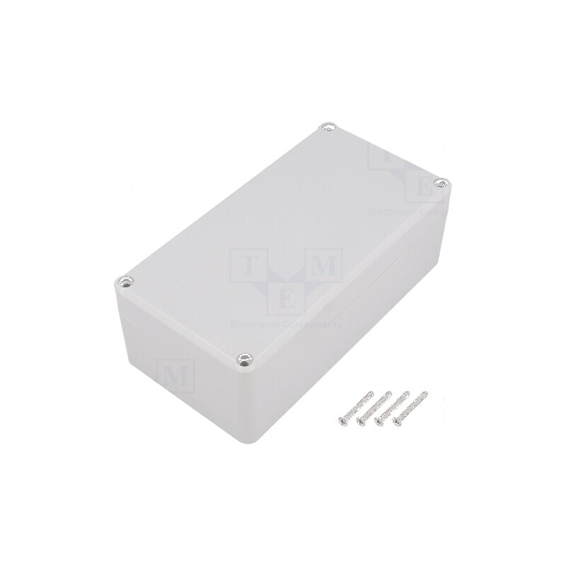 Carcasă universală 82mm X 158mm Y 54mm Z cu bucșă din alamă | Electronic-mag.ro | Componente Electronice