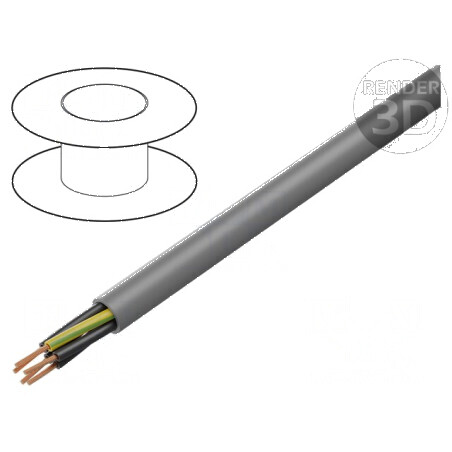 Cablu ÖLFLEX® CLASSIC 400 P 5G2,5mm2 neecranat 300V/500V | Electronic-mag.ro | Componente Electronice