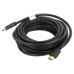 Cablu HDMI 1.4 7,5m negru PVC | Electronic-mag.ro | Componente Electronice