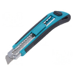 Cuțit universal 18mm cu mâner din plastic | Electronic-mag.ro | Componente Electronice