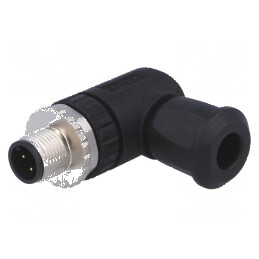 Conector M12 mufă PIN 4 tată A-DeviceNet CANopen | Electronic-mag.ro | Componente Electronice