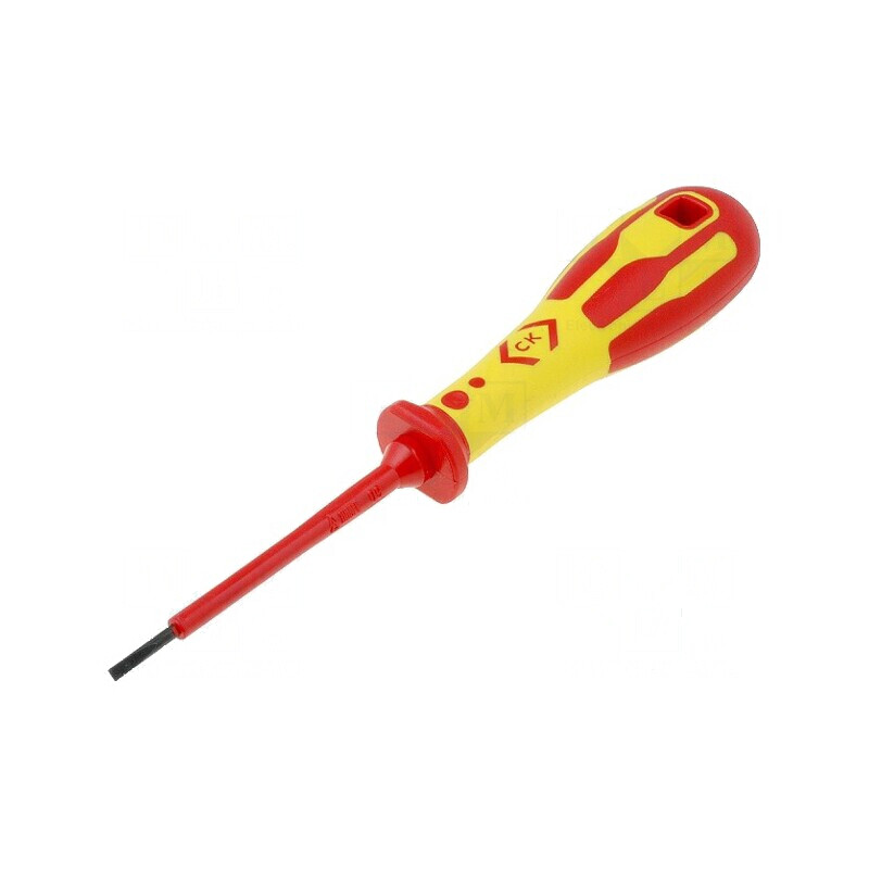 Şurubelniţă izolată plată 2,5x0,4mm 75mm 1kVAC | Electronic-mag.ro | Componente Electronice