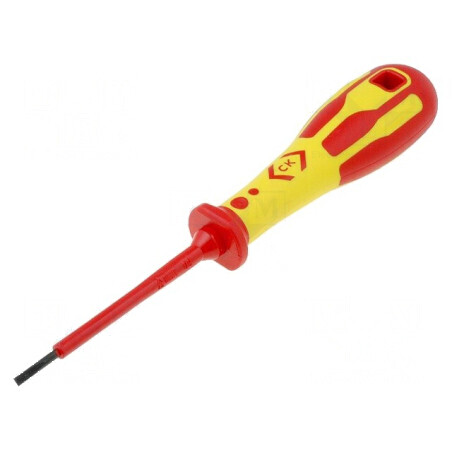 Şurubelniţă izolată plată 2,5x0,4mm 75mm 1kVAC | Electronic-mag.ro | Componente Electronice