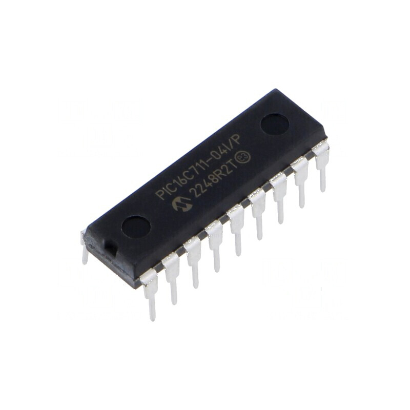 Microcontroler PIC 20MHz GPIO THT PDIP18 2,5-6VDC ICSP | Electronic-mag.ro | Componente Electronice