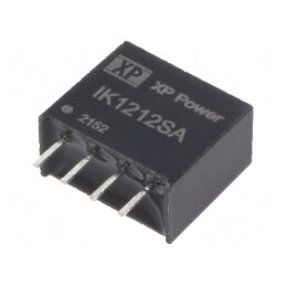 Convertor DC/DC 250mW 12V la 12VDC SIP | Electronic-mag.ro | Componente Electronice