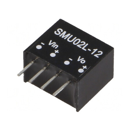 Convertor DC/DC 2W 4,5-5,5V la 12V 33-167mA | Electronic-mag.ro | Componente Electronice