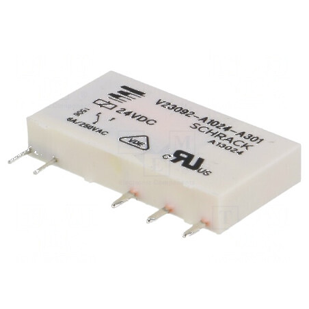 Releu electromagnetic SPDT 24VDC, 6A | Electronic-mag.ro | Componente Electronice
