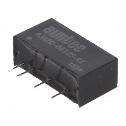 Convertor DC/DC 2W 4,5-5,5V la 12VDC 167mA SIP7 | Electronic-mag.ro | Componente Electronice