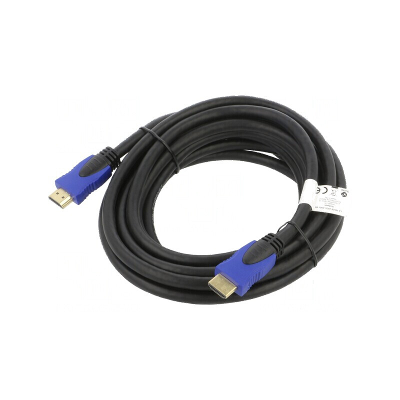 Cablu HDMI 2.0 PVC 4,5m negru cu mufe HDMI pe ambele părți | Electronic-mag.ro | Componente Electronice Cablu HDMI 2.0 PVC 4,5m negru cu mufe HDMI pe ambele părți | Electronic-mag.ro | Componente Electronice