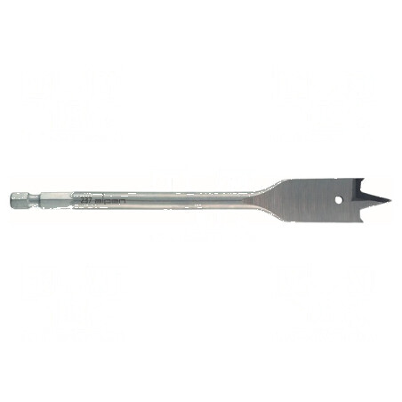 Burghiu pentru lemn tip lopată Ø 22mm L 152mm oțel CV blister | Electronic-mag.ro | Componente Electronice