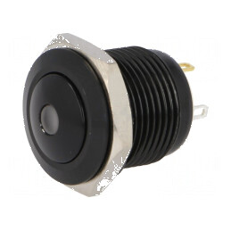 Comutator anti-vandalism Poz 2 SPST-NO 2A/36VDC IP65 roșu | Electronic-mag.ro | Componente Electronice