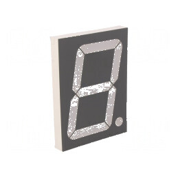 Afișaj LED 7 segmente 101,6mm 4 caractere roșii 30-60mcd | Electronic-mag.ro | Componente Electronice