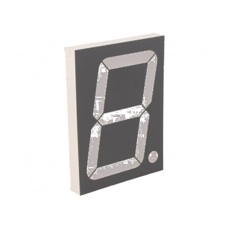 Afișaj LED 7 segmente 101,6mm 4 caractere roșii 30-60mcd | Electronic-mag.ro | Componente Electronice