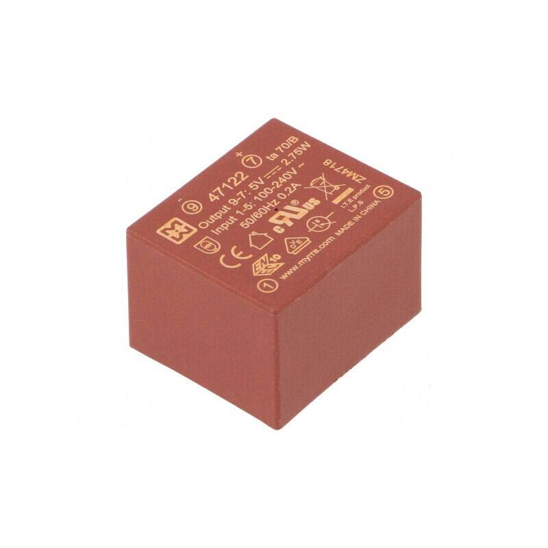 Convertor AC/DC 2,75W 85-265VAC la 5VDC | Electronic-mag.ro | Componente Electronice Convertor AC/DC 2,75W 85-265VAC la 5VDC | Electronic-mag.ro | Componente Electronice