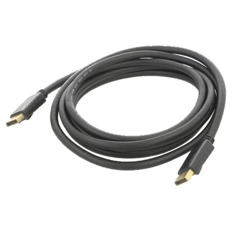 Cablu DisplayPort 1.2 PVC mufe ambele părţi | Electronic-mag.ro | Componente Electronice